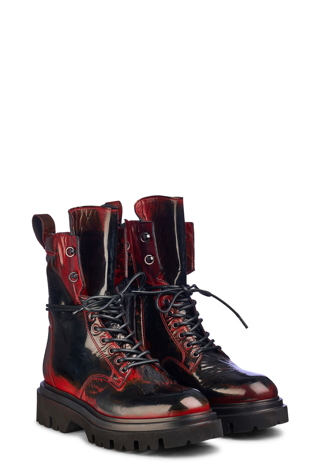 Piuma Soft A-Sport Nero Rosso Anfibio - vista 2