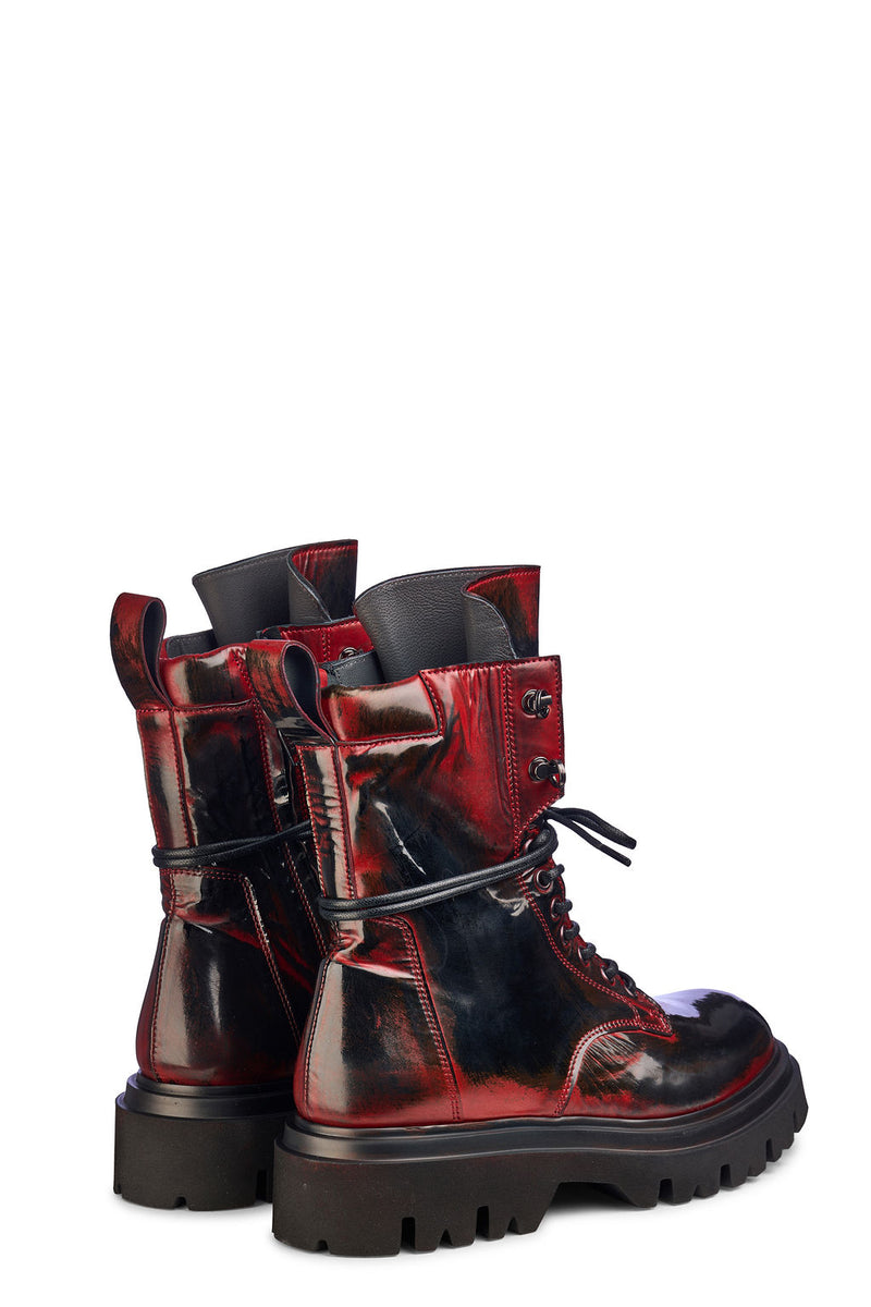 Piuma Soft A-Sport Nero Rosso Anfibio