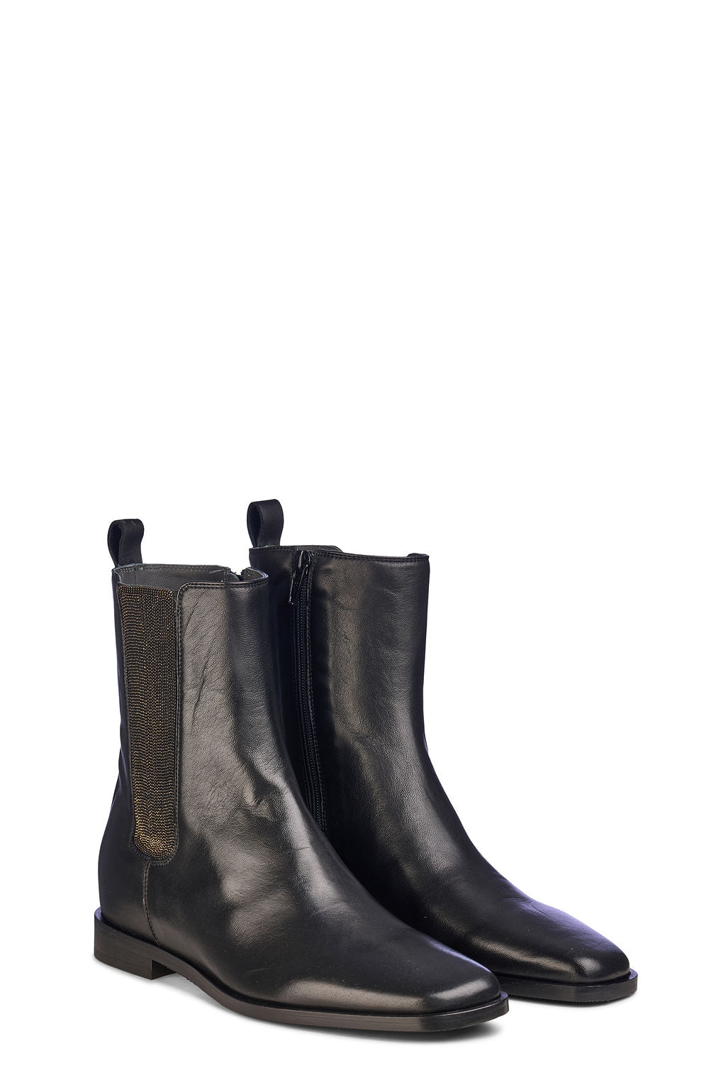 Nappa Nero Chelsea Slim - vista 2