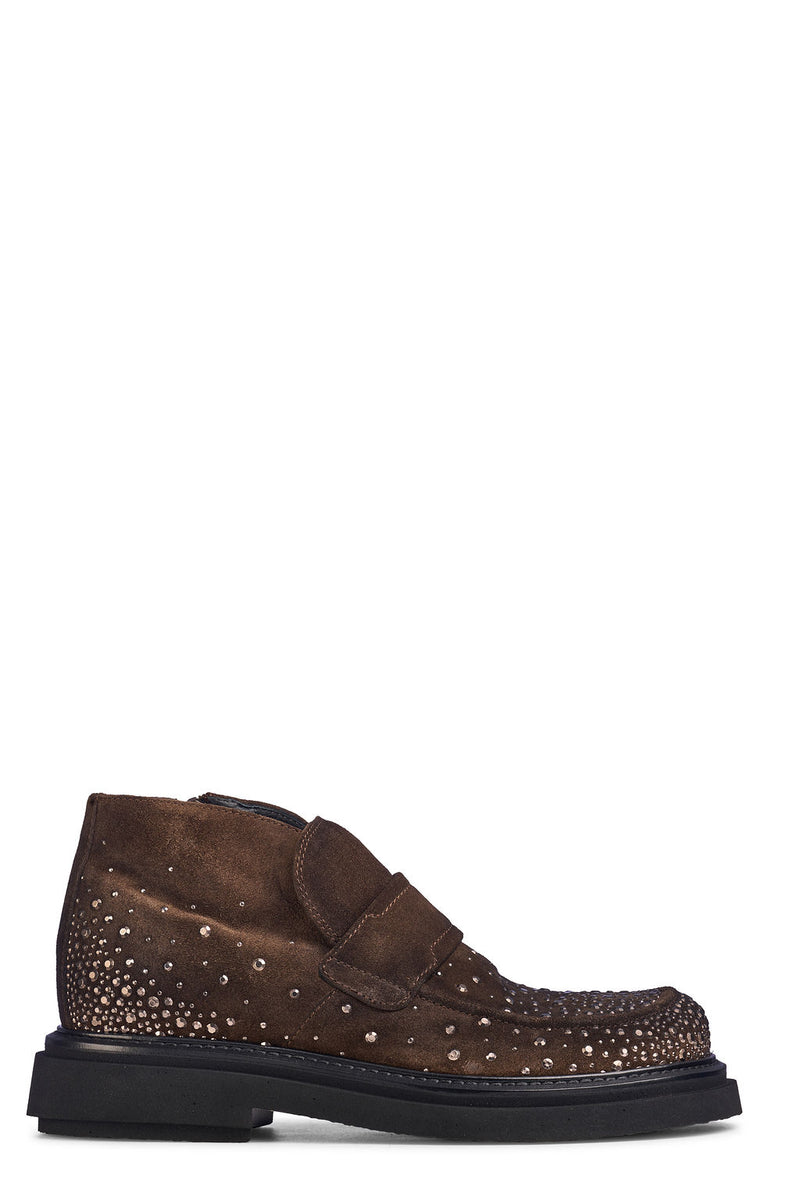Velour Palude Desert Boot Strass
