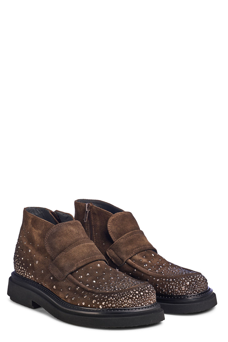 Velour Palude Desert Boot Strass