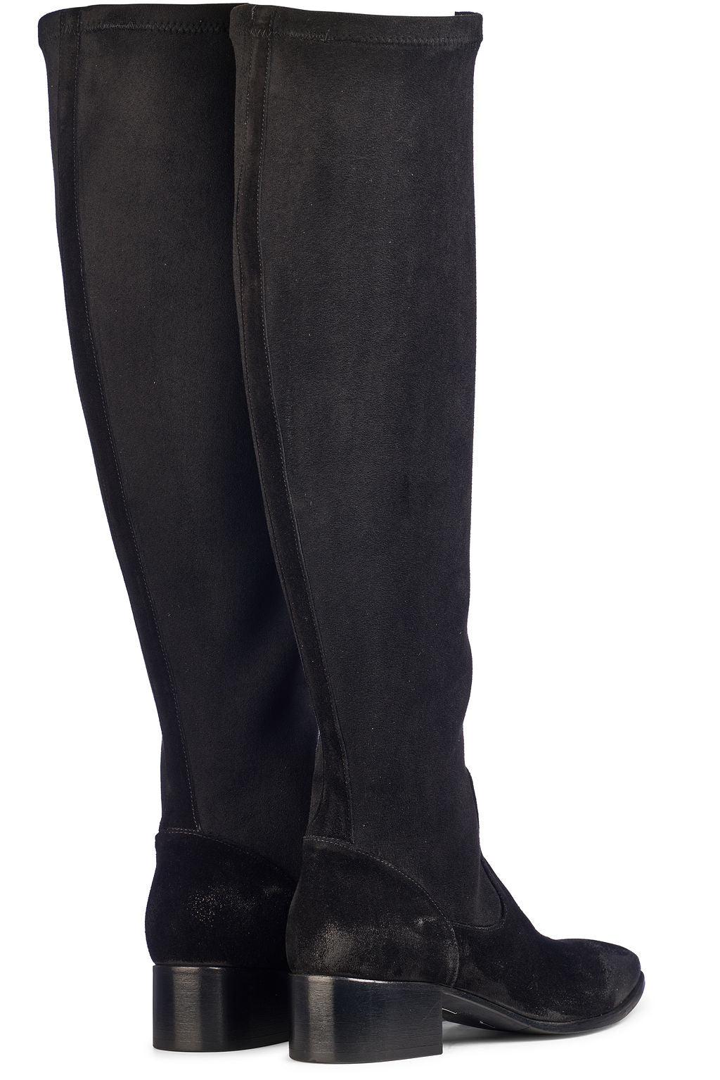 Velour Nero Cervo Stretch Nero - vista 3